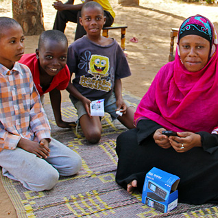 Tanzanian research with mobile data collection