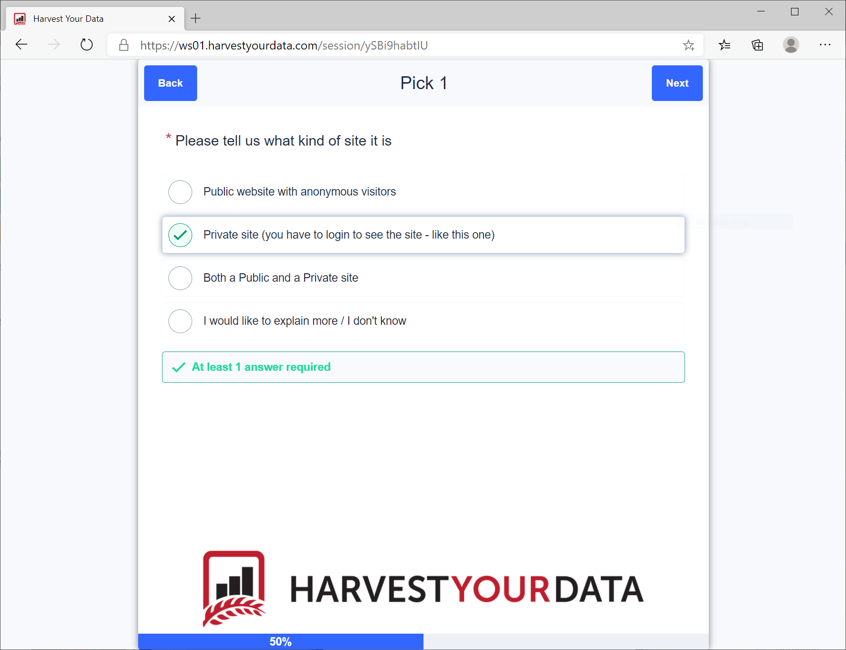 Mobile online data collection
