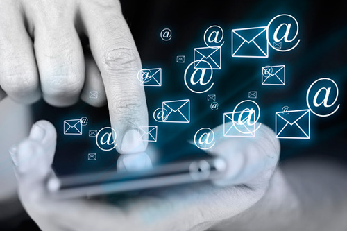 Email survey results from mobile devices